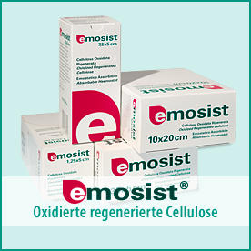 Janmed: Emosist - oxidierte regenerierte Cellulose -