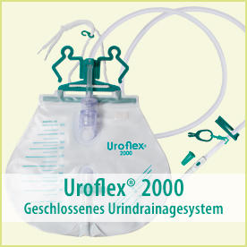 Uroflex® 2000: Geschlossenes Urindrainagesystem