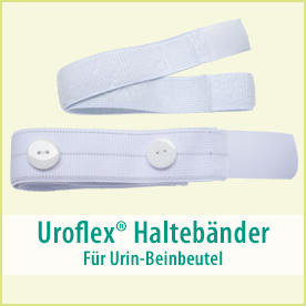 Uroflex® Haltebänder für Urin-Beinbeutel